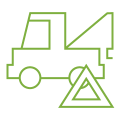 Roadside assistance - Green - 240